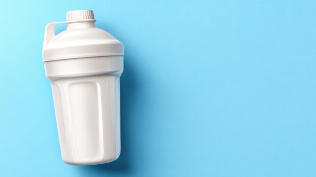 The representation of cleanliness and daily routine is embodied by personal hygiene essentials, including a shower filter, toothbrush, and toothpaste, on an isolated background