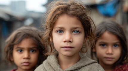 Children in Slum Area