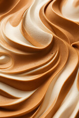 caramel creamy texture. Vertical photography 9:16