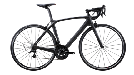 bicycle on white background