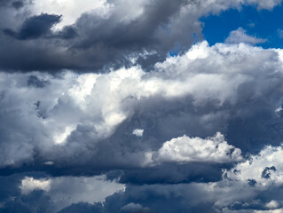 Obraz premium Storm clouds in the sky