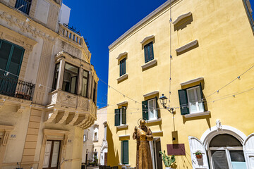 Gallipoli in Apulia Puglia region of south italy