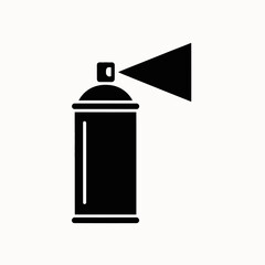 Spray Can Icon Aerosol Paint Symbol