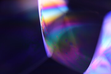Rainbow flat film of liquid in macro, bright liquid surface, interference pattern, Bubbles in macro, connection of bubbles in macro, cell from liquid, macro abstraction