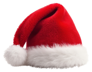 PNG Christmas hat white white background celebration.