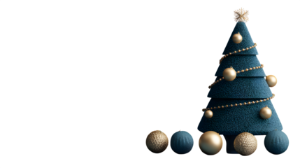 christmas tree and snowman