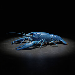 Blue Crawfish Animals