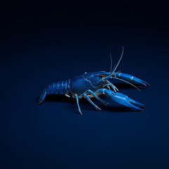 Blue Crawfish Animals