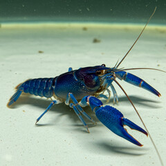 Blue Crawfish Animals