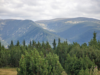 Obraz premium Rila mountain near Granchar Lake, Bulgaria