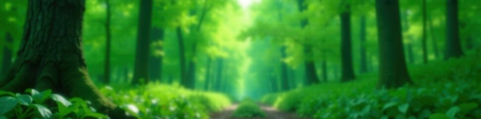Deep forest green with translucent overlays, blurred bokeh , mood, magical, color