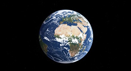 Naklejka premium Earth in space,