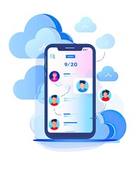 Mobile App Cloud-Based Team Communication