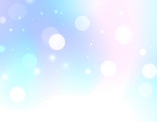 Delicate pastel abstract background with bokeh
