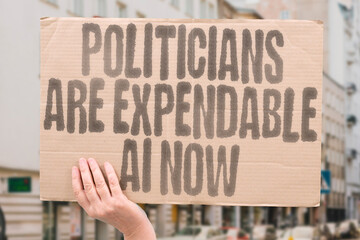 Politicians are expendable AI now. FUTURE. CONTROL. SYSTEM. LEADERS. CHANGE. POWER. CRISIS.
