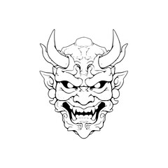 tribal skull tattoo