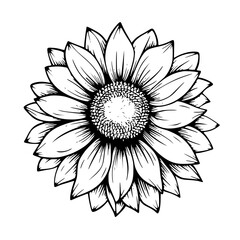 abstract flower vector