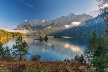 Eibsee mit Zugspitze