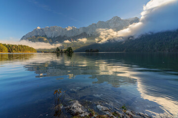 Eibsee mit Zugspitze