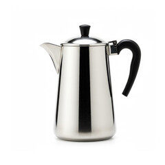 Coffee pot isolated on white background