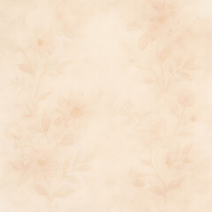Fototapeta premium Vintage Floral Sepia