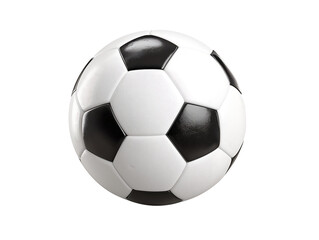 Classic Black and White Soccer Ball High-Resolution 3D Render