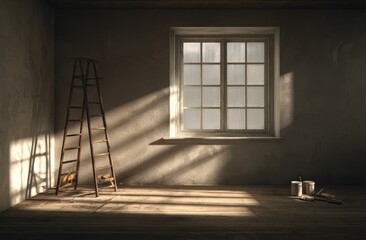 Sunlight streams into a sun-drenched room