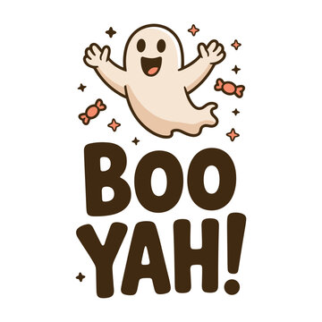 boo yah helloween t shirt design