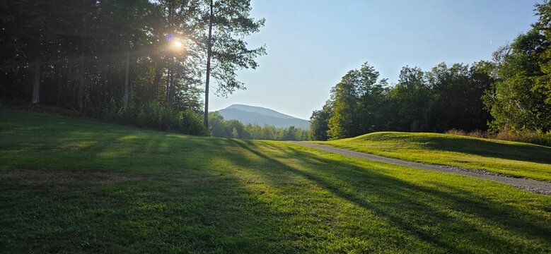 Golf Course in the Green Mountains 