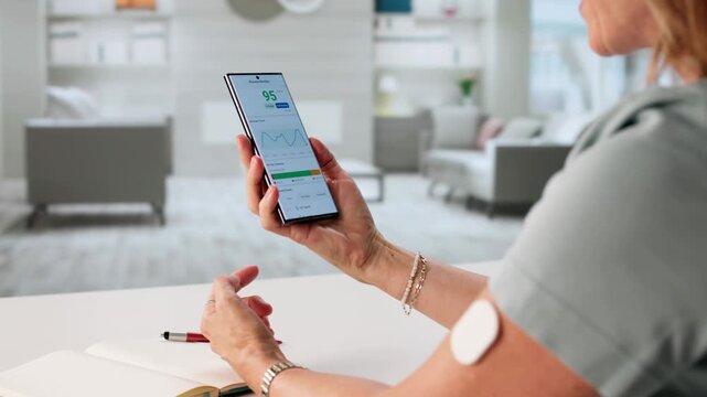 Monitoring Blood Glucose Levels On Smartphone App
