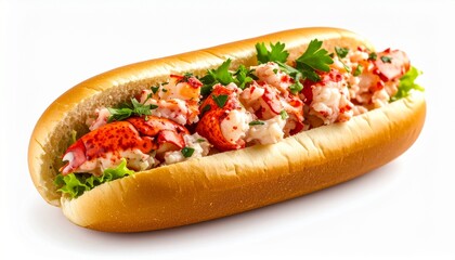 Gourmet Canadian Lobster Roll On Brioche