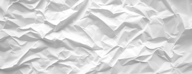 Obraz premium PNG White paper texture background crumpled surface design.