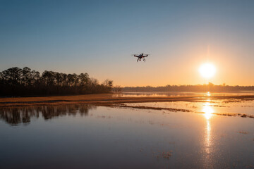 drone safely assesses disaster areas minimizing risks to rescuers while searching for survivors