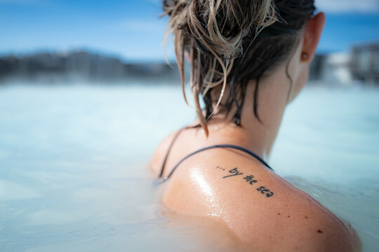 Hot springs in Iceland