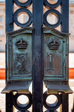 old metal gate in London, England