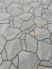 Abstract gray brown slate tiles background