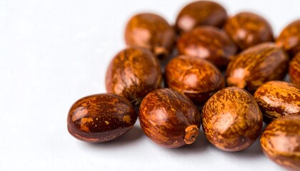 Obraz premium Close-up of many brown seeds (1)