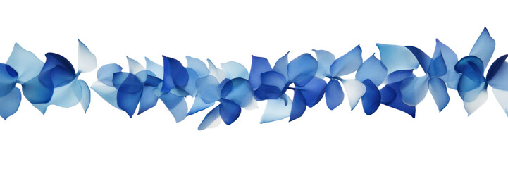 PNG Blue flower petals backgrounds white background accessories.