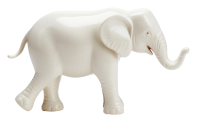 PNG Elephant wildlife figurine animal.