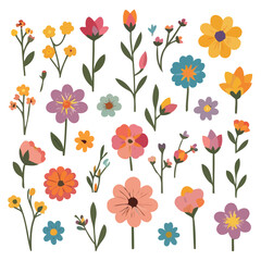 High quality vector illustration of flowers bloom each morning for creative projects and digital artwork design purposes