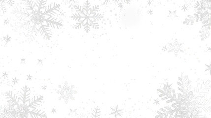 PNG Elegant silver snowflake background