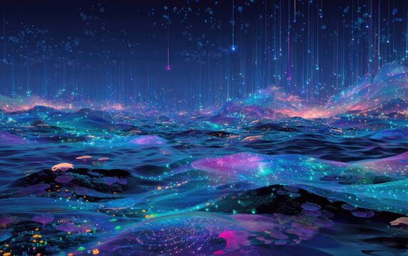 Abstract digital landscape (6)