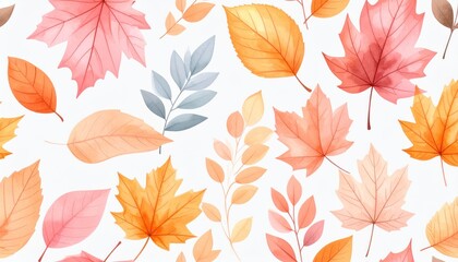 Autumn Leaves Pattern