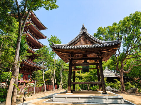 Shido-ji Buddhist Temple (志度寺), the 86th stop on the Shikoku 88 Temple Pilgrimage. 
