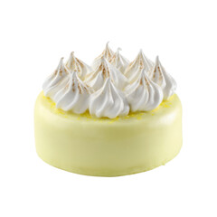 Delicious Lemon Meringue Cake Dessert - Pastry Shop Sweet Treat