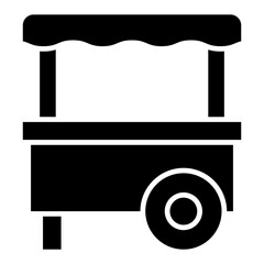 food cart icon © mnauliady