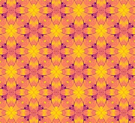 seamless pattern with flowers