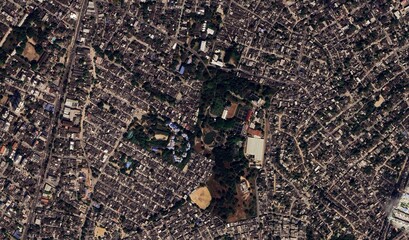 Cartagena, Colombia: High-Resolution Aerial View of the Historic and Modern Cityscape