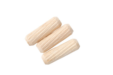 透明背景（png）に木製のダボ