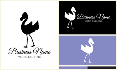 Swan Logo Design Variations.